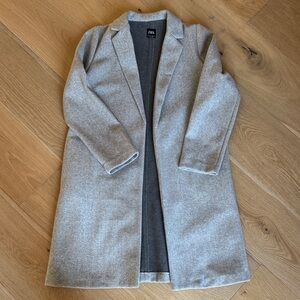 Zara Light Gray Trench Coat